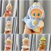 Mini Plush Doll'S Clothes Cute Outfit Accessories For Labubu V1 V2 Korea Kpop Idol Dolls Goose Dinosaur Macaron Clothing Gifts