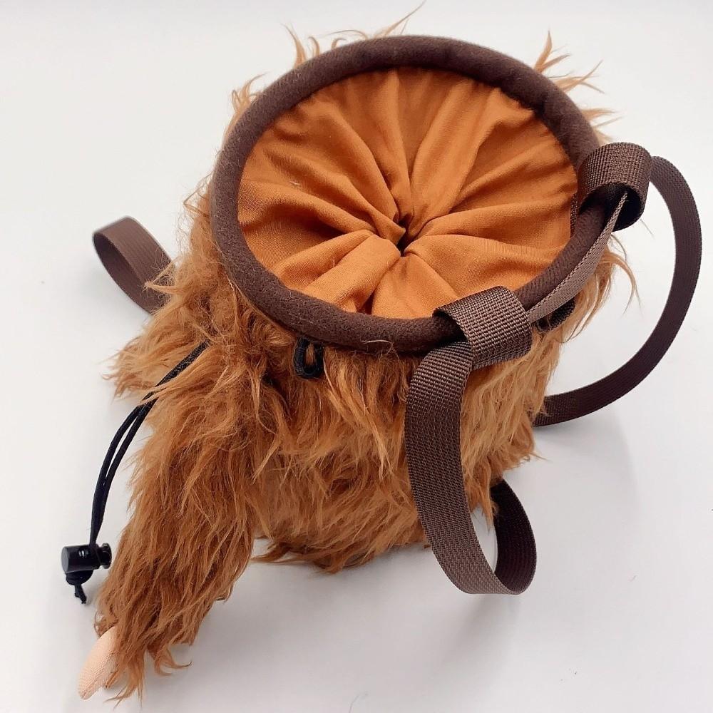 Sloth/Shark Magnesium Powder Bag Stuffed Animal Bouldering Bag New Rock Climbing Bag  Bouldering