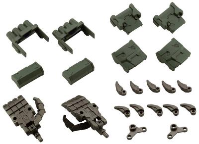 Товары для моделирования KOTOBUKIYA Тяжелое оружие, блок 28 актов, кастет A, тип, общая длина 190 мм, пластиковая модель MH28 MSG, приблизительная. Немасштаб