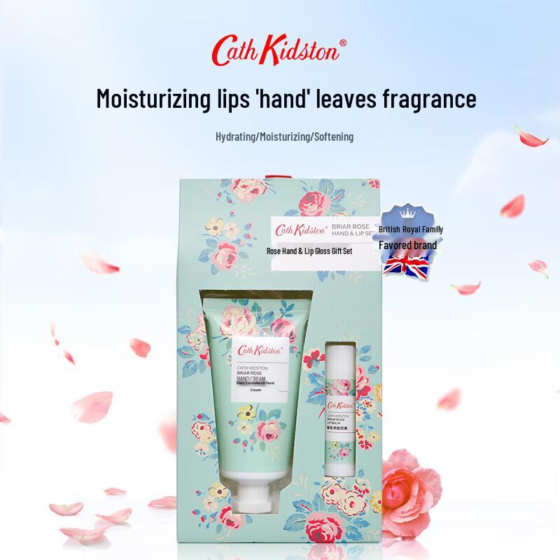 Cath Kidston Rose Hand and Lip Care Gift Set