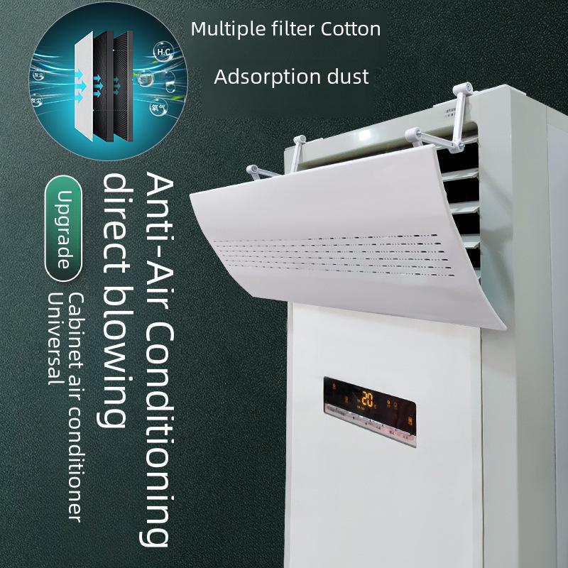 Vertical Cabinet with ABS Baffle, Air Filter, Bamboo Charcoal Bag, and Windshield