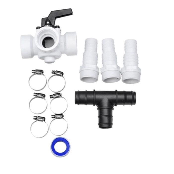 Chauffage solaire pour piscine - VIDAXL - Lot de 5 - 735 W - Noir - Plastique