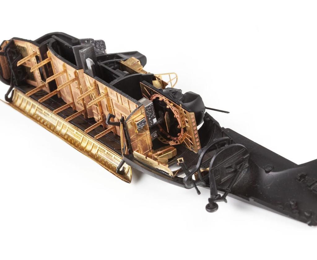 eduard Zoom Series Etching Parts Hobby Plastic Model Parts EDUSS850 1/72 TBM-3 (for Boss) (Airplane)