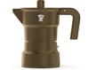 Cafetiere italienne - PEZZETTI - SOLIDEXPRESS - Aluminium - 3 tasses - Kaki