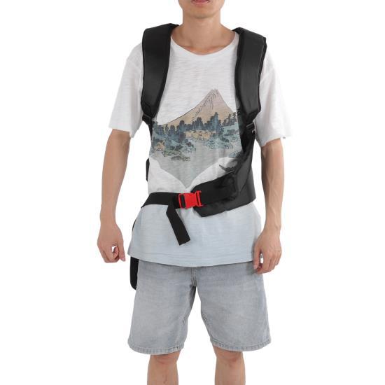 Ремень для триммера, дышащий полиэстеровый ремень для кустореза, высокопористый регулируемый ремень для газонокосилки для садоводства 