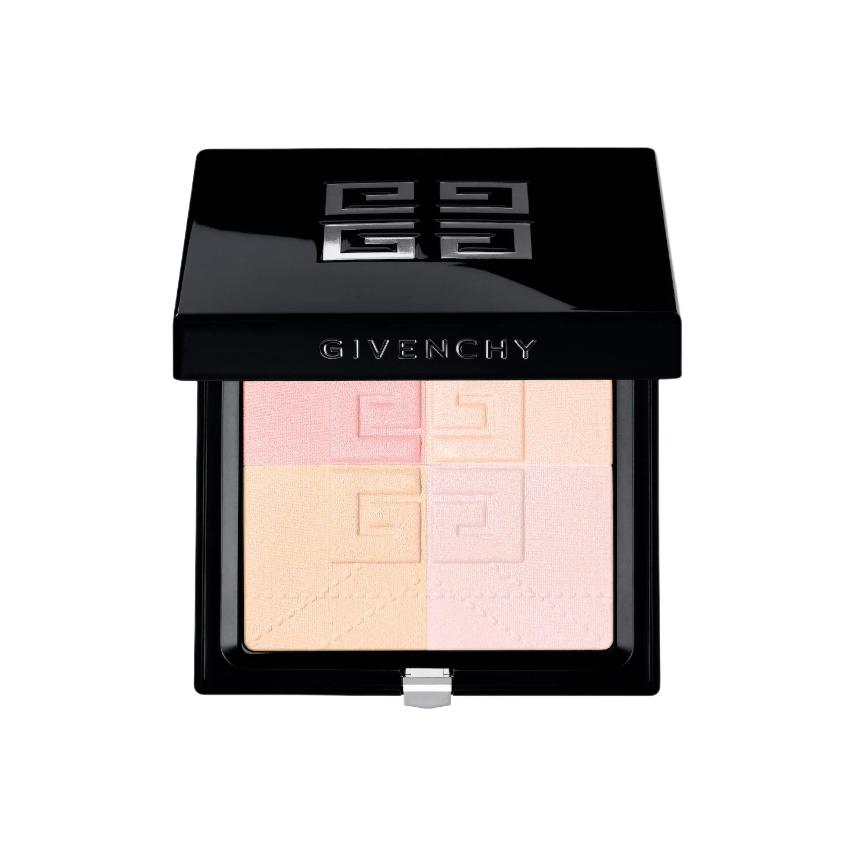 Givenchy Prisme Libre Прессованная пудра 4-х цветов Матирующая и размывающая фиксирующая пудра