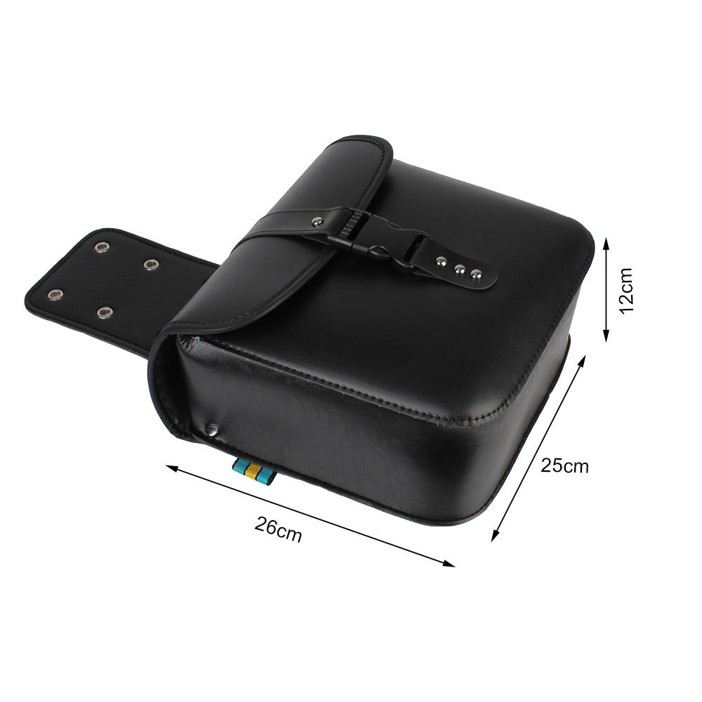 Сумка на бак из искусственной кожи для езды на мотоцикле, моторный хвост, чемодан, боковая сумка для багажа, седельная сумка
