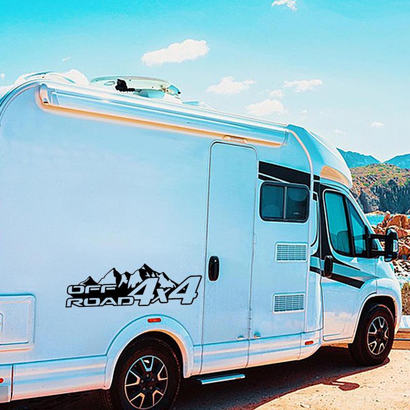 4x4 Off Road Mountain Truck Car Decal Sticker For Pickup Tailgate Door Bumper Waterproof Truck Stickers