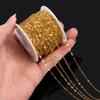 1Meter Fahsion Necklace Chain Stainless Steel 8 Shape Cross Double Loop Link Chain DIY Handmade Bracelet Material Jewelry Making