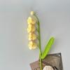 1pc Finished Product Lily of the Valley Crochet Flowers Hand-woven Knit Fake Flowers  Party Wedding