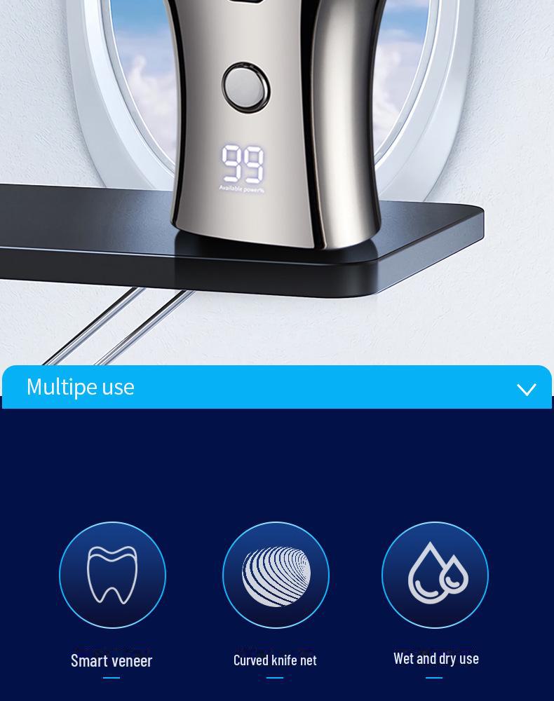 Smart Magnetic USB Rechargeable Travel Shaver