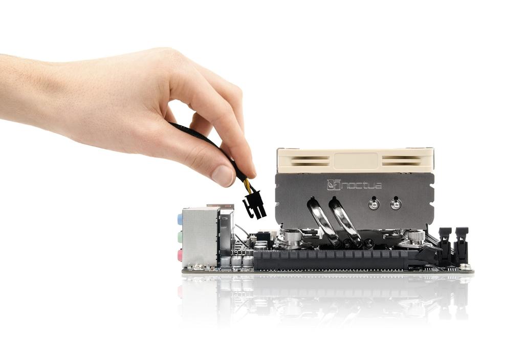 Noctua Height 65mm Low Profile CPU Cooler NH-L9x65, (Brown)