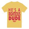 Ferris Bueller´s Day Off Mens Righteous Dude T-Shirt