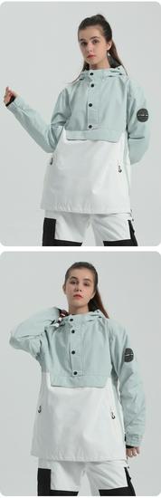 Новая зимняя лыжная куртка с хлопковым наполнителем для мужчин и женщин - Теплая, ветрозащитная, подходит для занятий спортом на открытом воздухе на сноуборде/лыжах