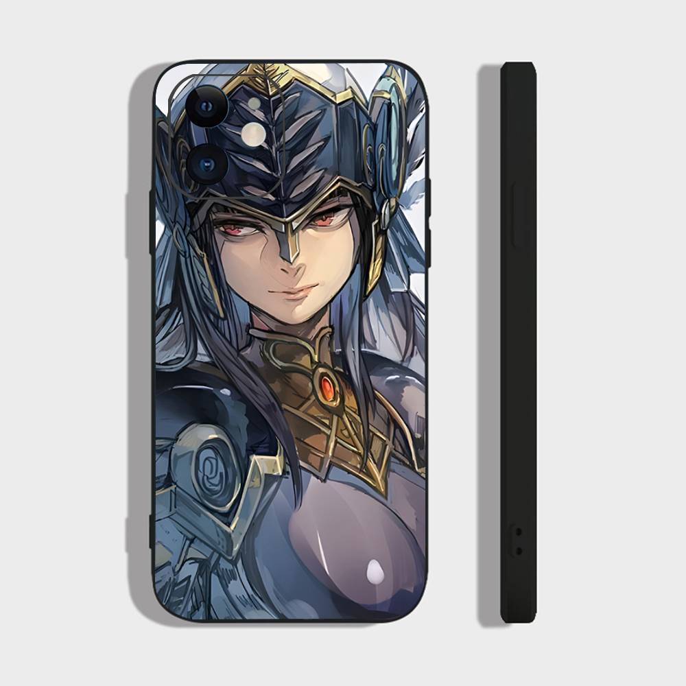 Lenneth Game V-Valkyrie Anatomy Phone Case For IPhone 17 Air 16 15 14 13 Pro Max 11 12 Black Silicone Cover