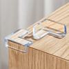 4Pcs Furniture Protective Covers Transparent Self-adhesive Baby Proofing Corner Protectors Guards for Home