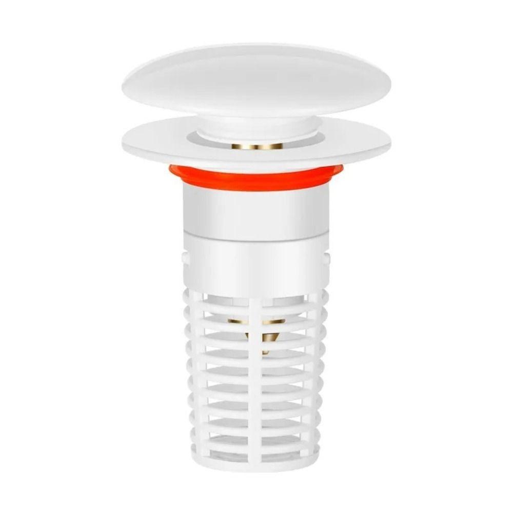 Rapid Drainage Pop-Up Bounce Core No Overflow Sink Drain Plug Wash Basin Drain Filter  Shower