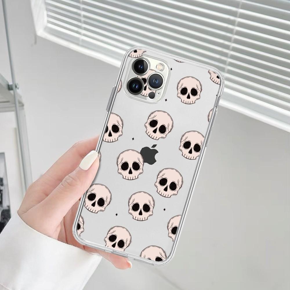 Хэллоуинская подставка для мыши для iPhone 16 15 14 13 12 Mini 11 Pro XS Max X XR SE 6 7 8 Plus Мягкий силиконовый чехол