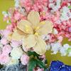Foam Material Velvet Flower Large Scale Base Flowers Runway Decoration Fake Flowers  Event Venue
