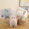 White Hippo Doll Doll Cute Coaxing Sleep Plush Toy Cute Pet Ornament