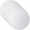 8 Piece Round Mirror Tile Set