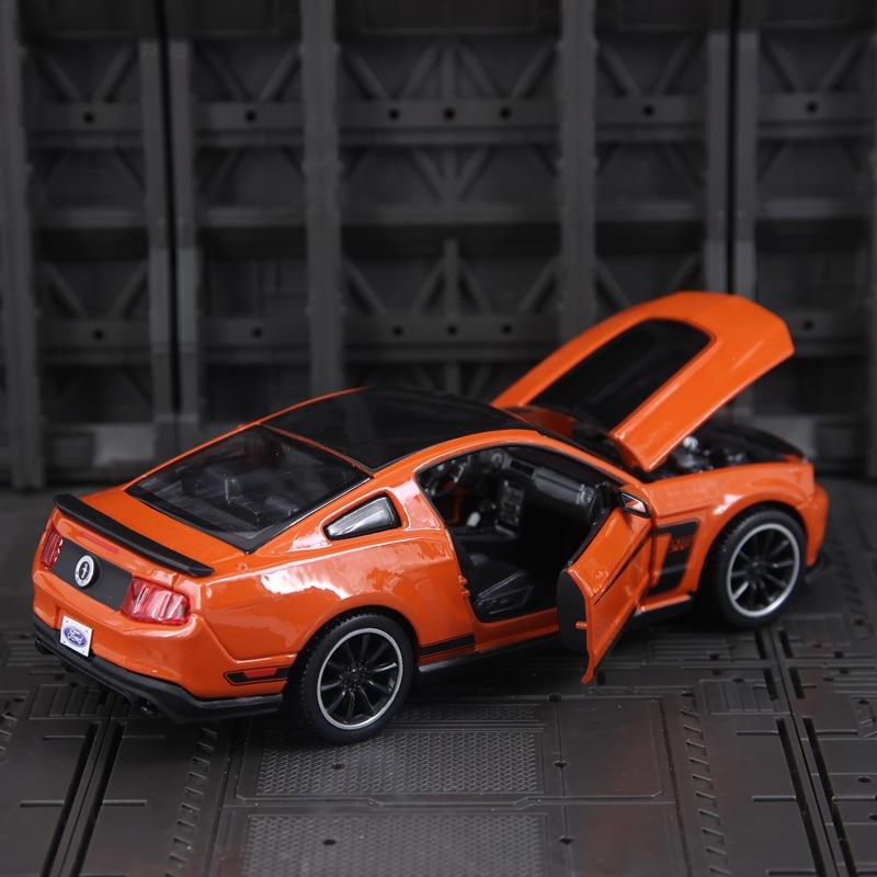 DRZG2 Maisto 1:24 Ford Mustang Boss 302 Alloy Car Diecasts & Toy Vehicles Car Model Miniature Scale Model Car For Children