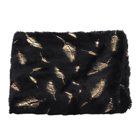 Короткий флисовый бронзовый плюшевый наволочка Зимняя теплая пушистая наволочка для сна Домашняя подушка-подушка Чехол на подушку 45*45см