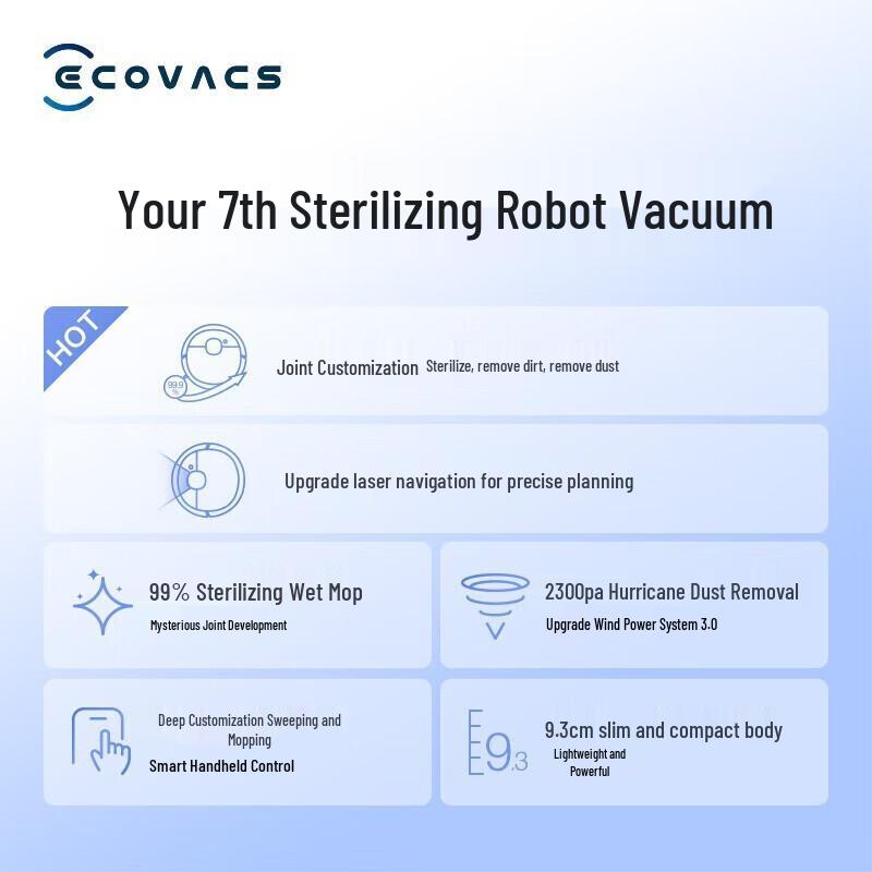 ECOVACS Умный робот-пылесос N8