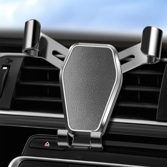 Автомобильный держатель для телефона с автоматическим фиксатором, крепление на вентиляционную решетку, подставка для смартфонов 4-7 дюймов, держатель для приборной панели для всех смартфонов