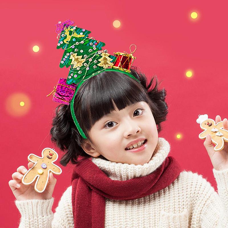 Светящийся DIY Рождественский ободок - Праздничное украшение для вечеринки