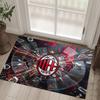 Дизайн AC Milan Кристальный Велюровый Ковер Уютный Не?Нескользящий ковер с принтом для спальни, гостиной, прихожей