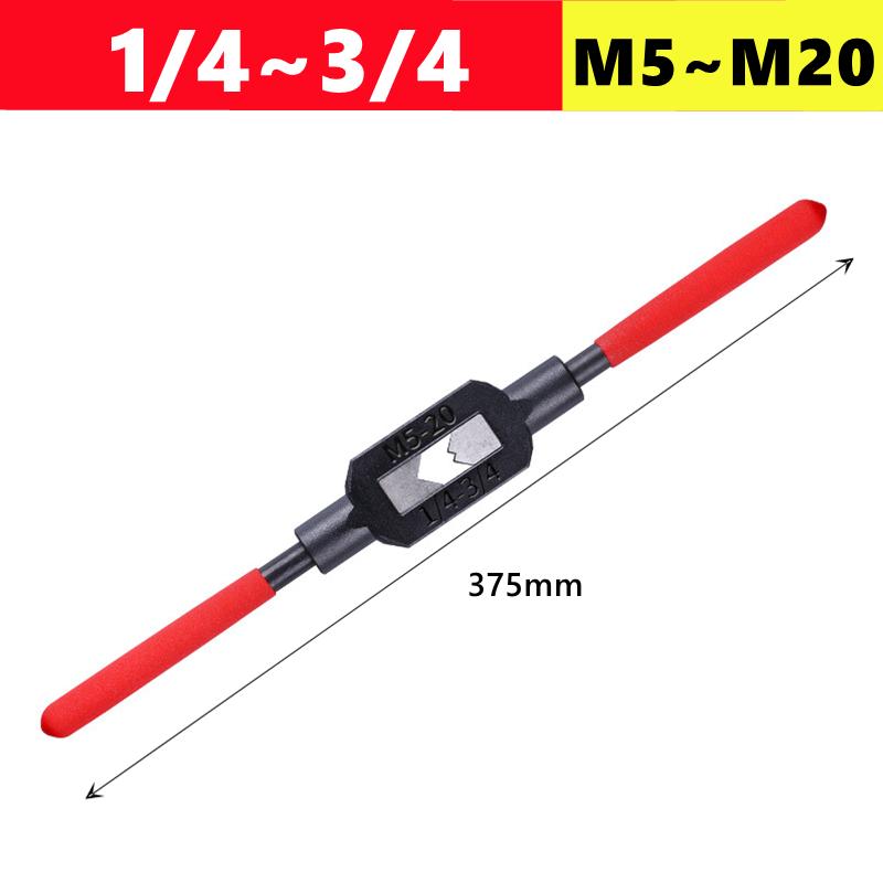 1 шт. Американский ручной вороток для метчиков 1/16, 1/8, 1/4, 1/2, 3/4, 1 "-5/16, ручной вороток для нарезания резьбы, аксессуары для метчиков