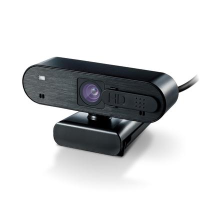 Elecom WEB-камера Full HD 1080p 30 кадров в секунду 2 миллиона пикселей автофокус встроенный микрофон с защитной шторкой 14-дюймовое отверстие для штатива черный UCAM-C820ABBKE