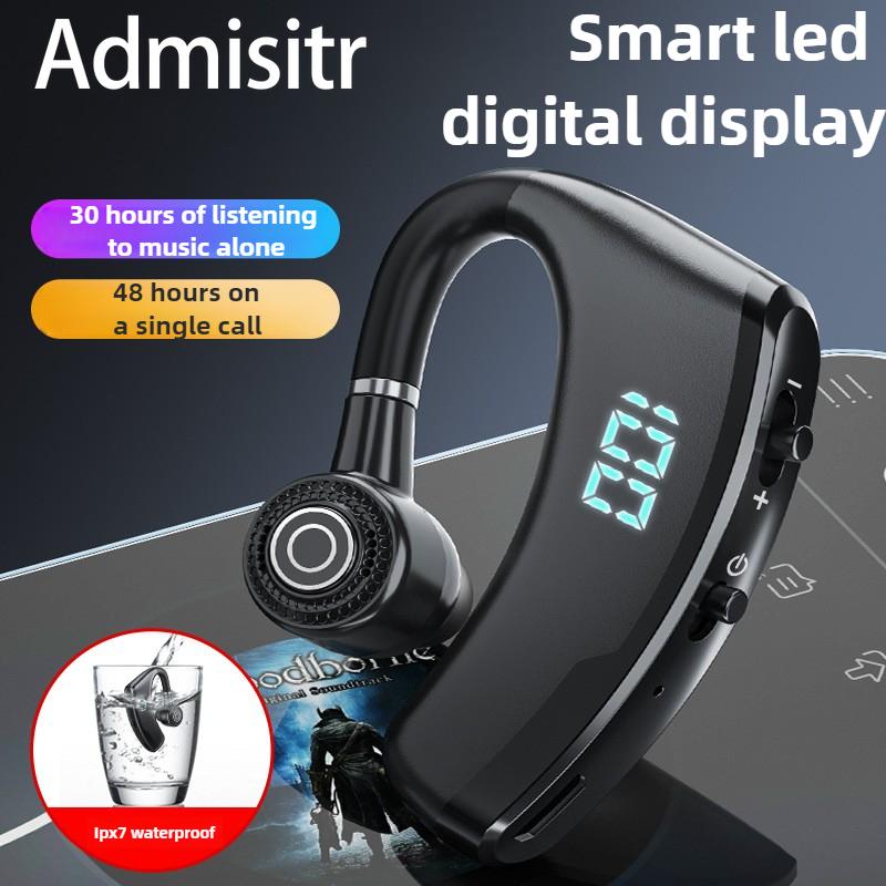Bluetooth Headset Wireless Single Ear Hanging Ear for Men and Women Business Car Sports Model