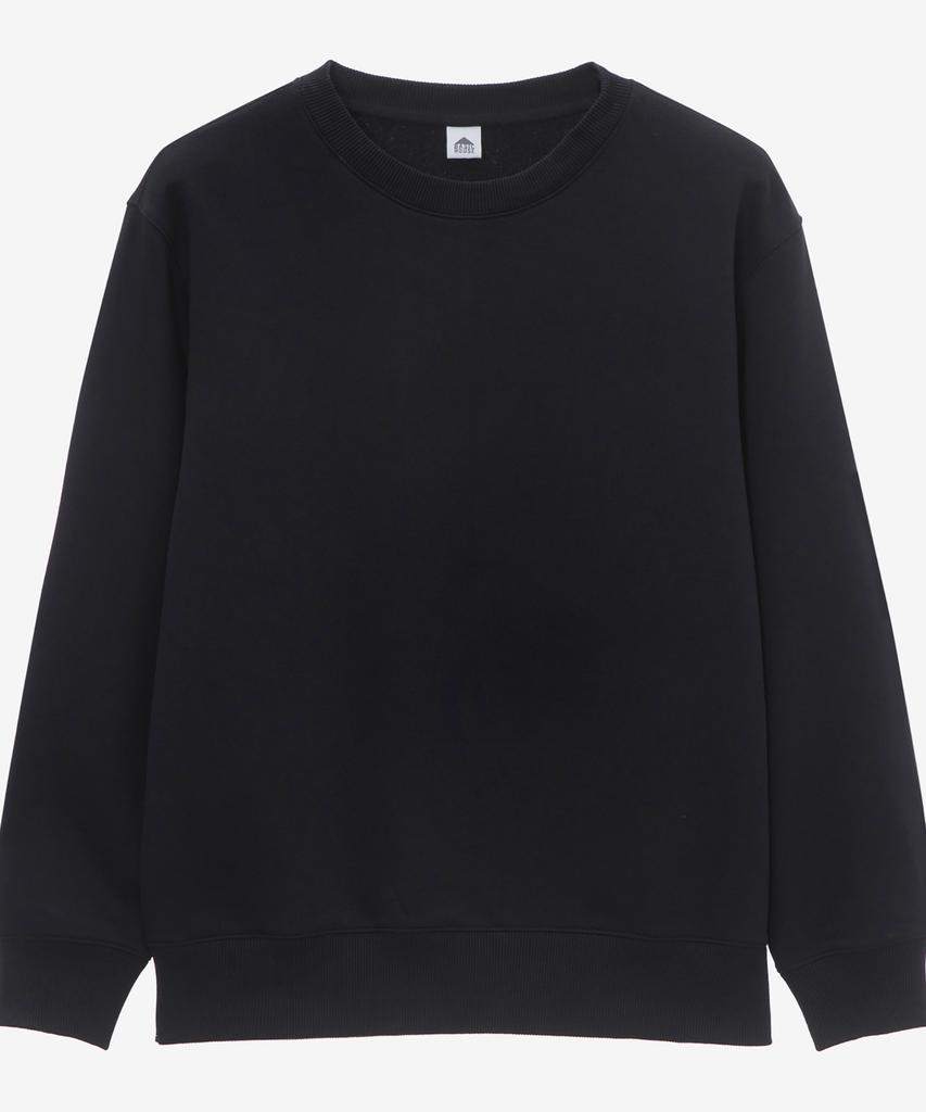 BASIC HOUSE Cp Sweatshirt Black Lyts0104 (Type B)
