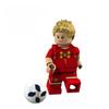 Leo Neymar Messi Cristiano Ronaldo Plastic Football Figurine Building Blocks