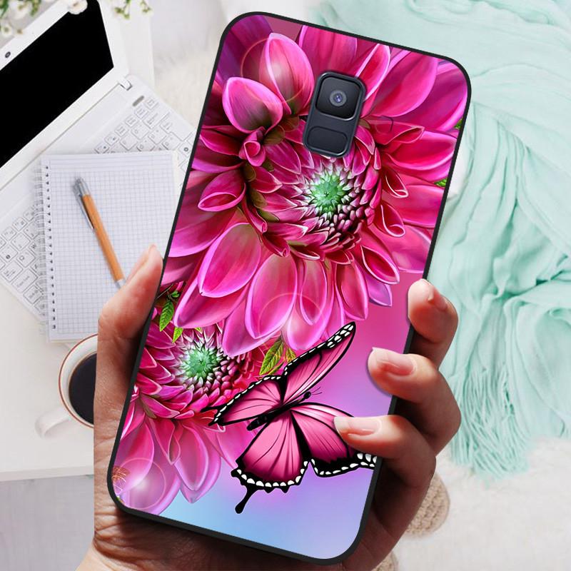 Для Samsung Galaxy A8 Plus 2018 Чехол Черная Крышка Лев Волк Силиконовые Мягкие Задние Чехлы Для Samsung A8 2018 A530 A530F Чехол для телефона