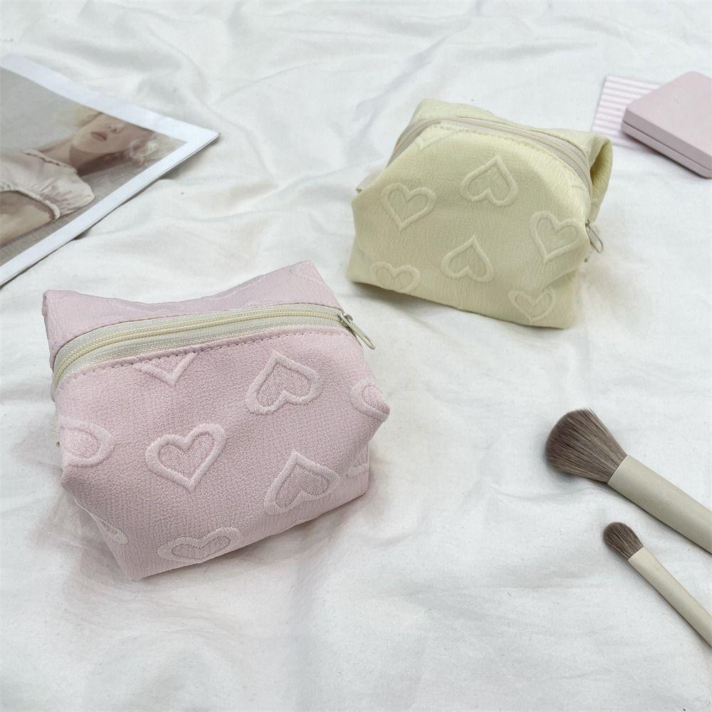 Coin Purse Mini Cosmetic Bag Multifuctional Lipstick Bag Kawaii Small Makeup Bag  Outdoor