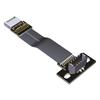 USB 3.2 Gen 2 Удлинительный кабель Тип E Штекер на Тип E Разъем Поддерживает Скорость 10 Гбит/с Плоский Шлейфовый Кабель tЗамена