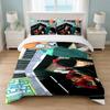 Bleach anime Bedroom 3Pcs Bedding Set Soft Bed Sheet Pillowcases Home Bedding Decoration
