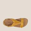 New Spot Sandals Large Size Thick-soled Wedge Heel Women's Shoes Velcro Buckle with Fish Mouth Sandals