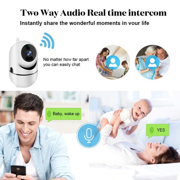 HD IP-камера Беспроводная домашняя камера безопасности 360 градусов WIFI Облачная камера Двусторонняя аудио ТВ-камера ночного видения