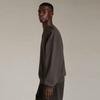 Fear of God Essentials SS24 Свитшот с круглым вырезом Однотонный Круглый вырез Прямой крой Флис Длинный рукав Американский стиль Пуловер Мужской Черный 192SP244680F