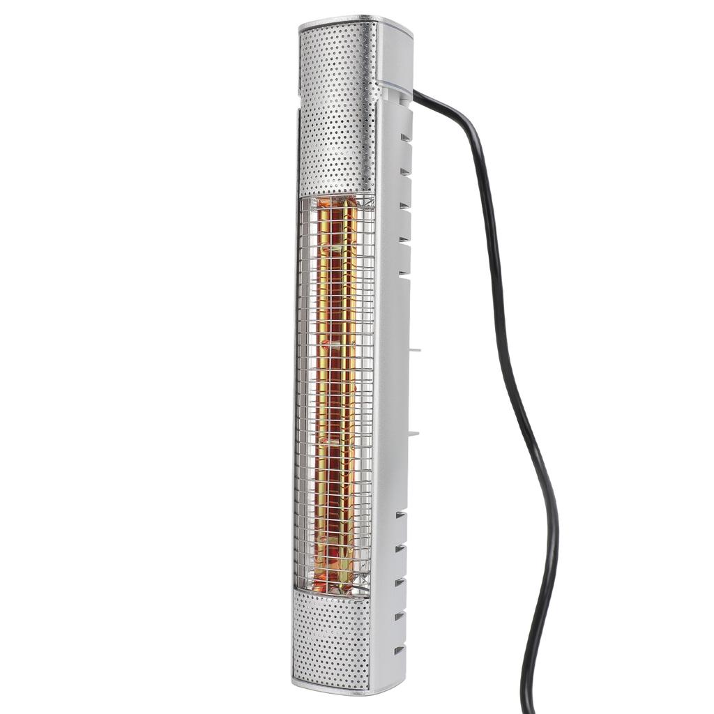 1500W Infrared Heater Indoor Outdoor Wall Patio Heater IP65 Waterproof 30 Square Meters Coverage 3S