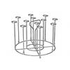 15/30pcs Stainless Steel BBQ Skewer Holder Portable Vertical Grill Rack Grilling Tool  Meat BBQ