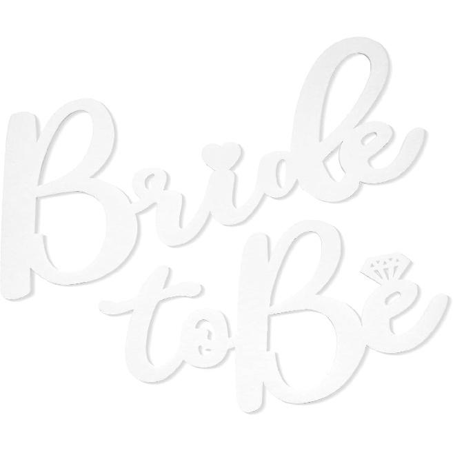 Bride to Be Felt Sign for Backdrop - Glitter Champagne Bride to Be Signs Felt Letters for Bachelorette Party Decorations Welcome to Bridal Shower