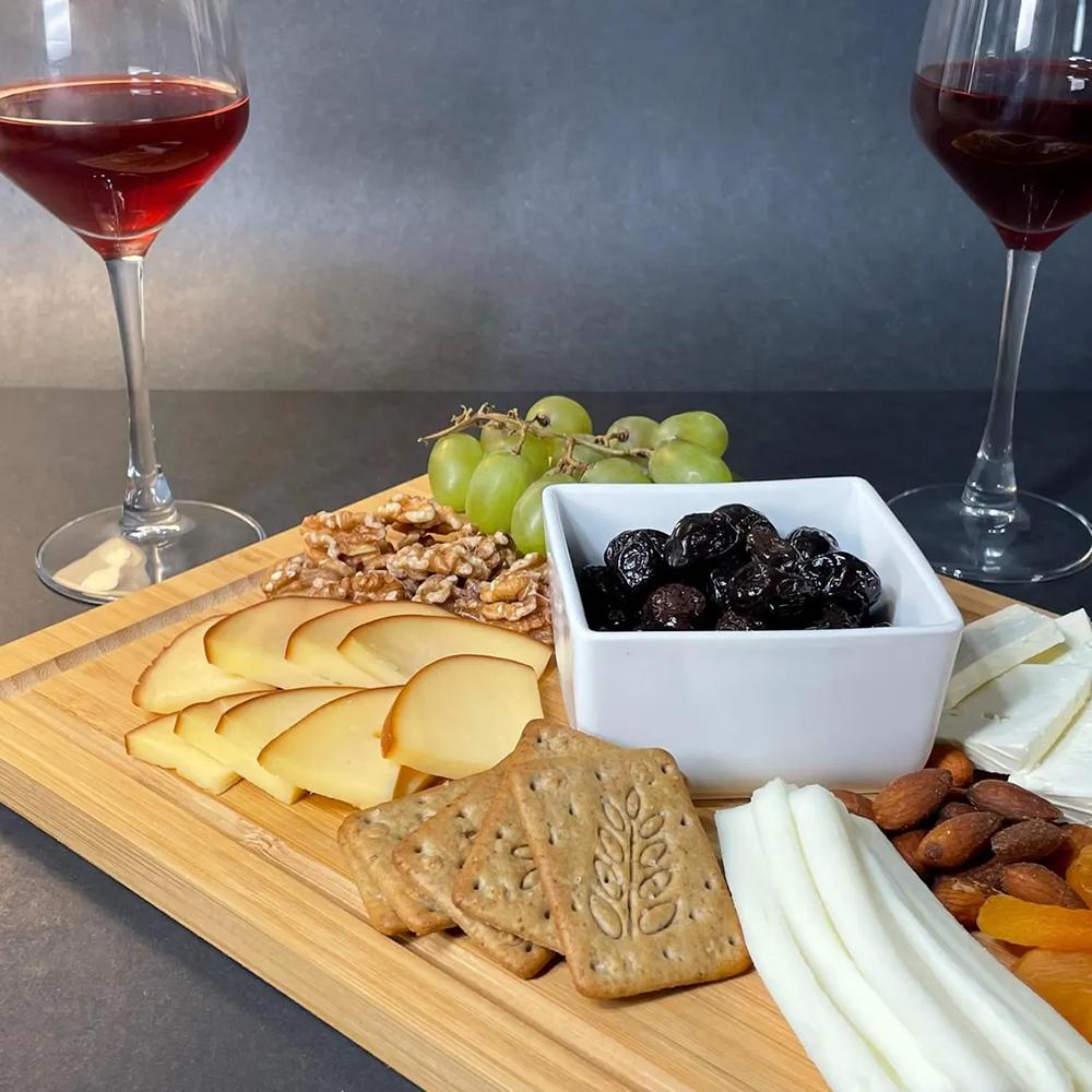 Custom Christmas Eve Cutting Board Santa Treat Board Christmas Eve Plate Mince Pie Cookie Plate Christmas Kitchen Decor Gift