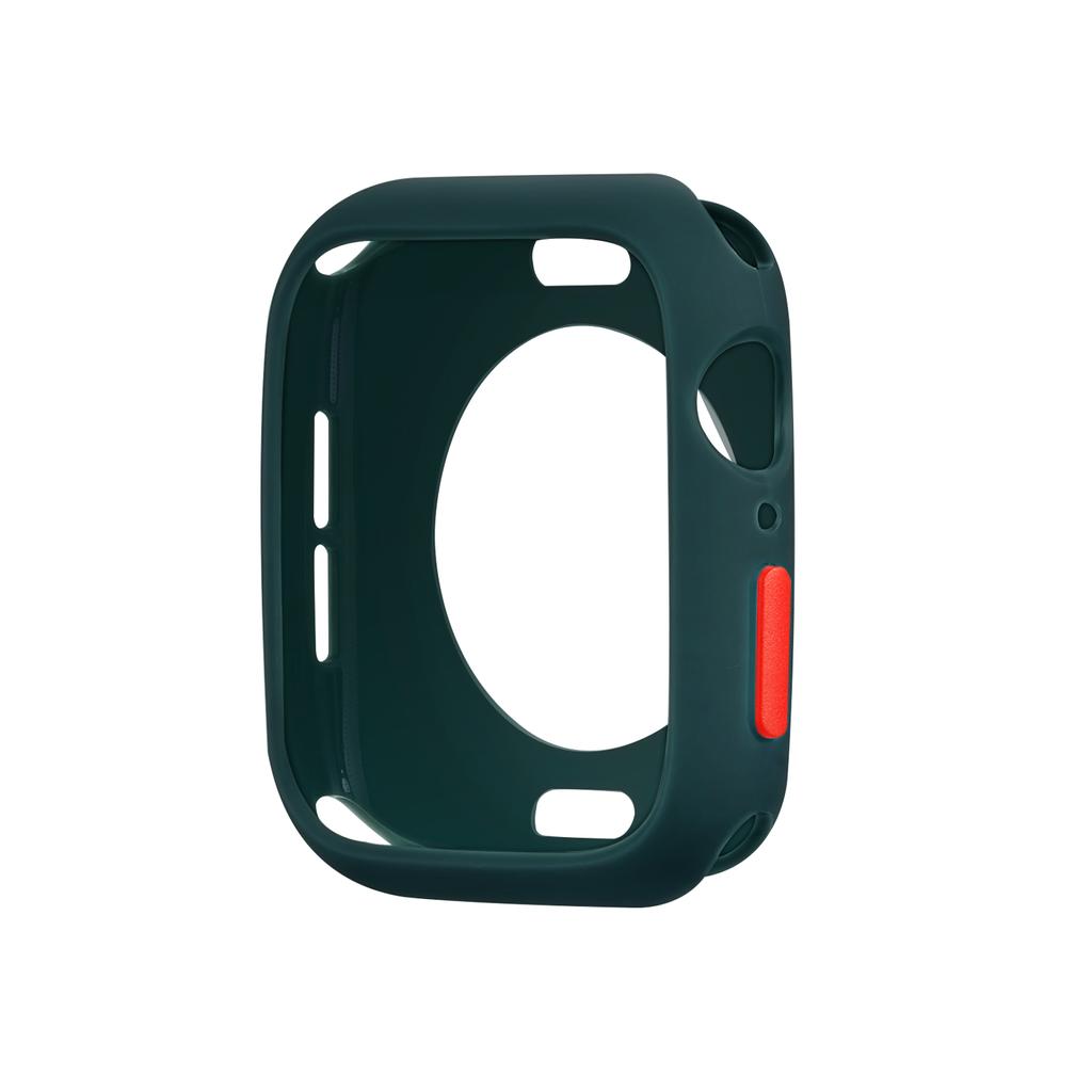 Мягкий силиконовый чехол Candy для Apple Watch 8, 7, 6 Se, 5, 4, 8, ультра, 45 мм, 42 мм, 38 мм, защитный чехол серии Iwatch, бампер 44 мм, 40 мм, 41 мм