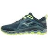 Mujin 8 Comfortable Trail Low-Top Running Shoes Men Sneaker Blue Green J1GJ217027