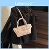 Modern Tote Large Bags Zipper Closure Polyester Lining Daily Commutes Trips